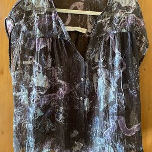 Raquel Allegra Zodiac Blouse 3 Large